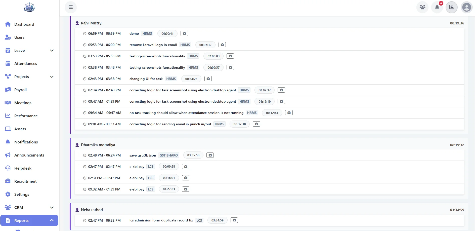 Activity Tracking