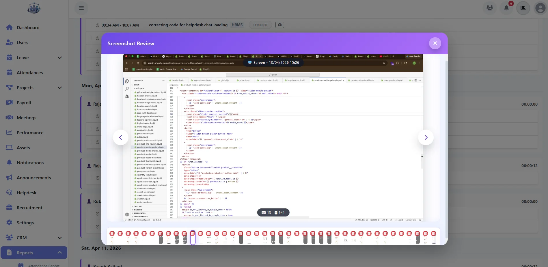 Screenshots Preview